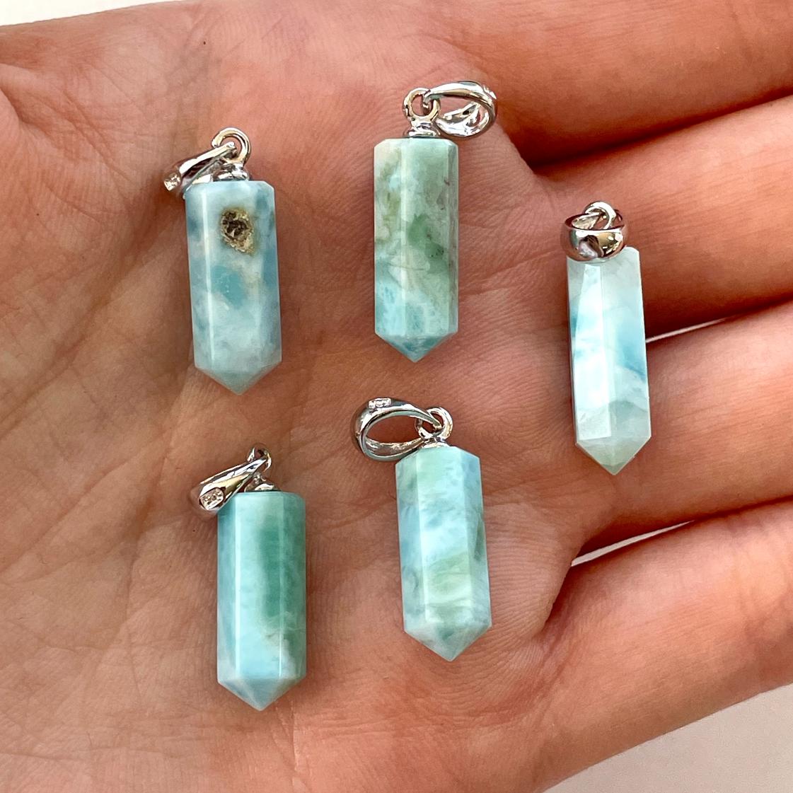 Larimar A Silver Pendant Larimar A Silver Pendant